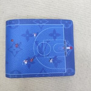 Louis Vuitton Blue Basketball Wallet